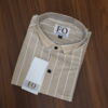 OFFICIAL OXFORD VERTICAL LINE SHIRTS Light Brown