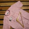 HALF KHASDAR LINEN LIGHT PINK