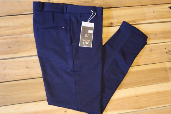 PEANUT CHEX ARMANI NAVY BLUE