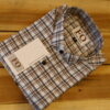 OXFORD CHEX SHIRT WHITE BASED