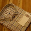 OXFORD CASUAL CHEX SHIRTS LIGHT BROWN