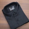 HEAVY SOBER PRINT SHIRTS BLACK