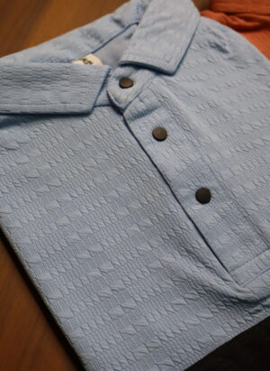 RICH LYCRA T SHIRTS SKY BLUE