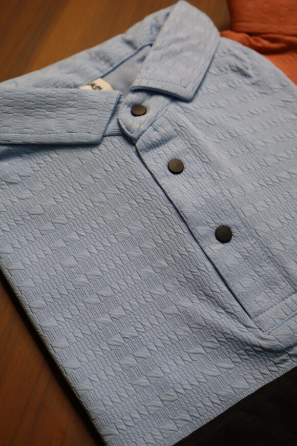 RICH LYCRA T SHIRTS SKY BLUE