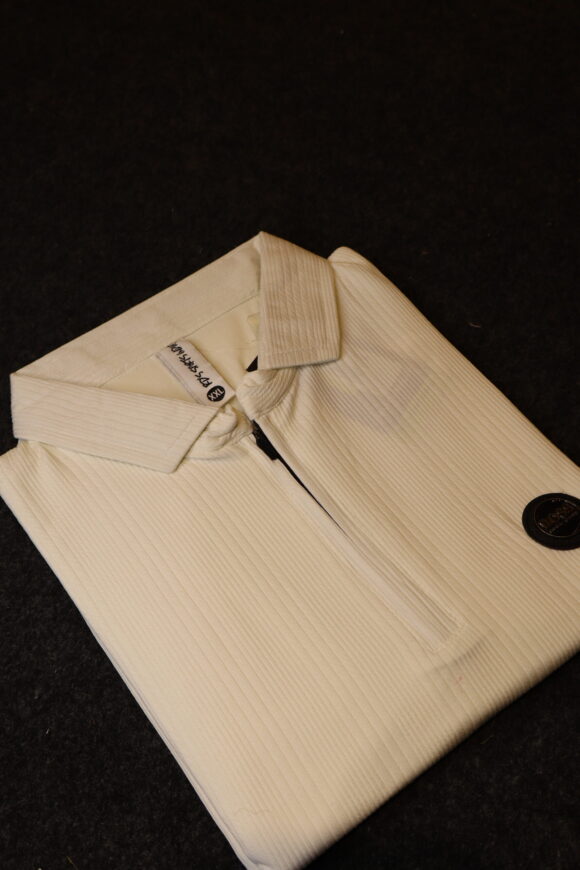 CHAIN COLLAR TEE T-SHIRT WHITE
