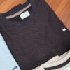 ROUND LYCRA T SHIRTS BLACK