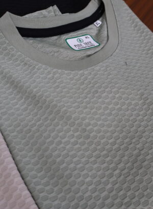 ROUND LYCRA T SHIRTS PISTA GREEN