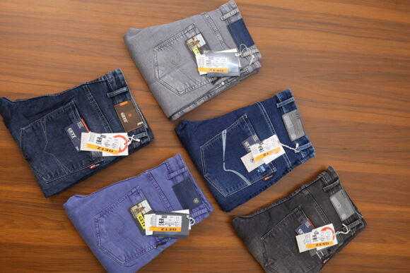 DENIM JEANS 947 GRAY - Image 4