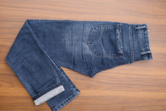 DENIM JEANS 958 ROYAL BLUE - Image 4