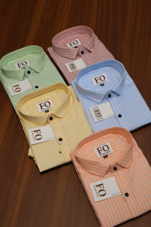 VERTICAL LINE SHIRTS 250 YELLOW - Image 3