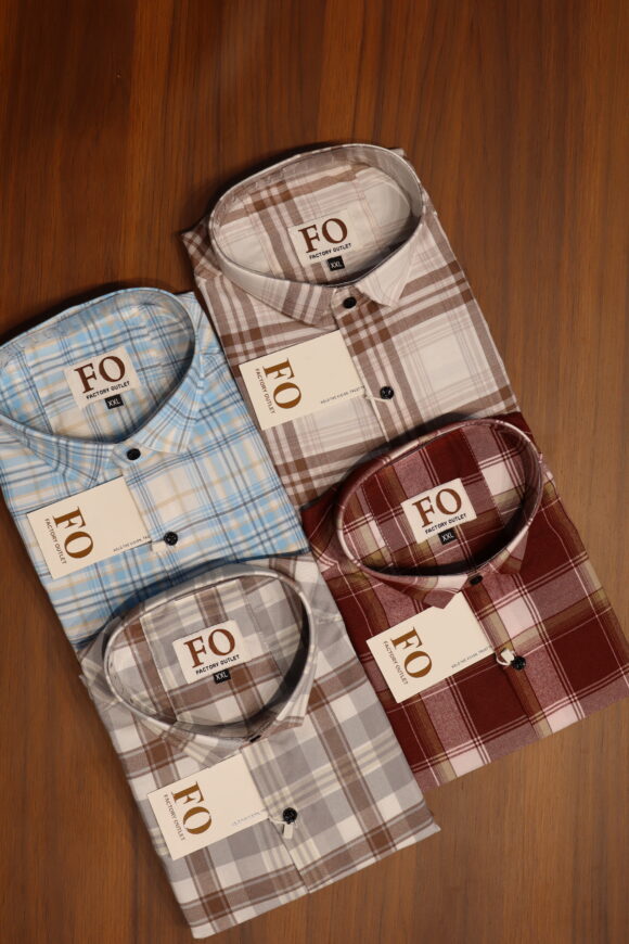 OXFORD CHEX 250 BROWN - Image 6