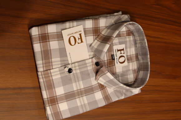 OXFORD CHEX 250 BROWN