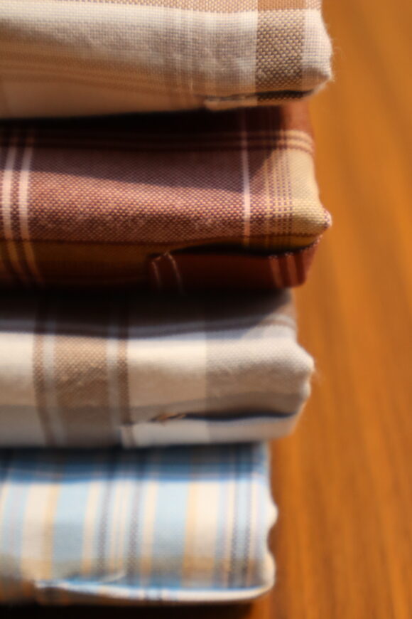 OXFORD CHEX 250 BROWN - Image 2