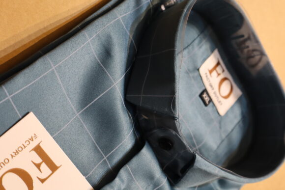 SATIN CHEX SHIRTS 250 GREEN - Image 5