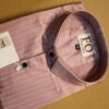 SATIN VERTICAL LINE SHIRTS 250 BABY PINK