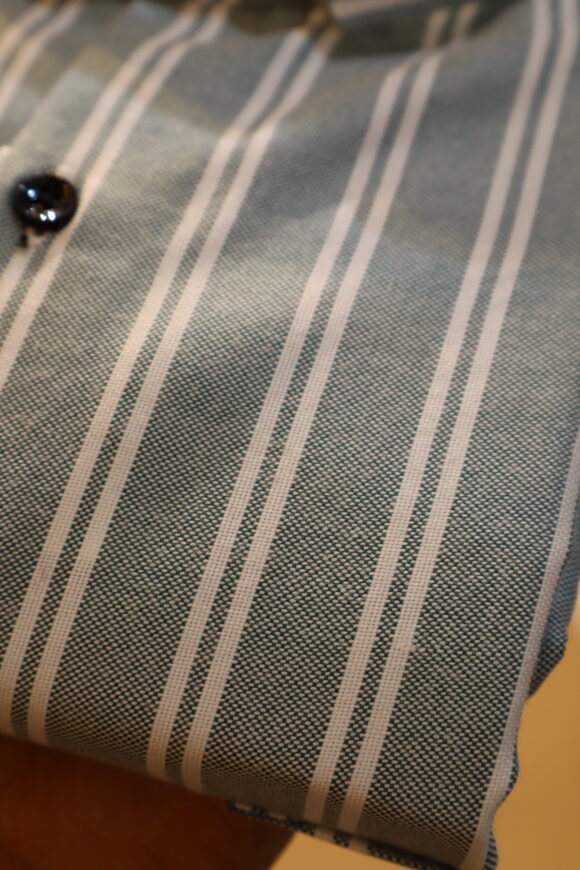 DOUBLE VERTICAL LINE SHIRT 250 LIGHT GREEN - Image 2
