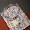 HALF SLEEVE PRINT SHIRTS 3XL LIGHT BLUE