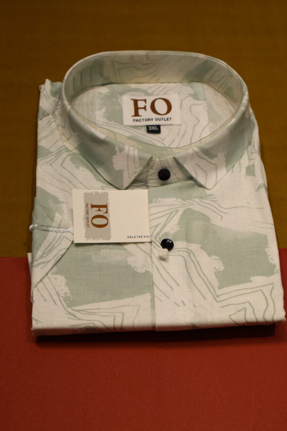 HALF SLEEVE PRINT SHIRTS 3XL PISTA