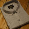 HALF SLEEVE PRINT SHIRTS BIG PEANUT BROWN