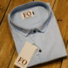 PLAIN DOBBY SHIRTS 4XL SKY BLUE