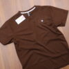 IMPORTED 200 T-SHIRT  DARK BROWN MATTY