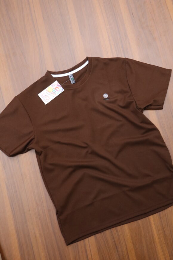 IMPORTED 200 T-SHIRT  DARK BROWN MATTY
