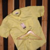 HALF KHASDAR LINEN LIGHT YELLOW