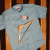 HALF KHASDAR LINEN SKY BLUE