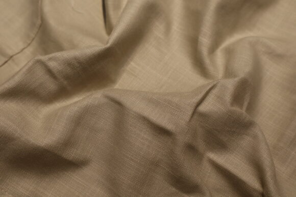 HALF KHASDAR LINEN LIGHT BROWN - Image 3