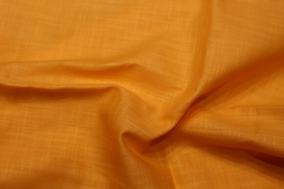 HALF KHASDAR LINEN MANGO YELLOW - Image 3