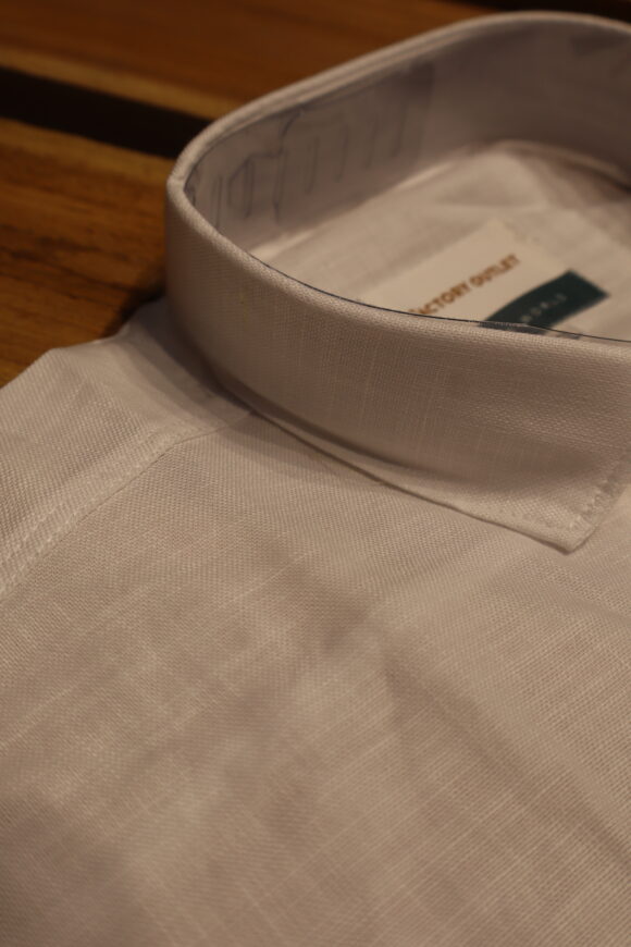 HALF KHASDAR LINEN WHITE - Image 2
