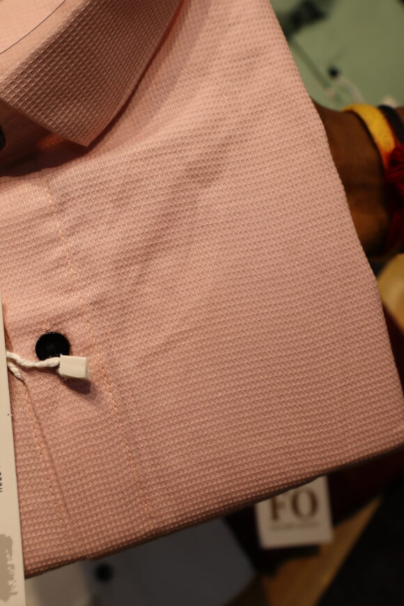 PLAIN WAFFLE SHIRT LIGHT PINK - Image 4