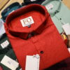 PLAIN WAFFLE SHIRT RED