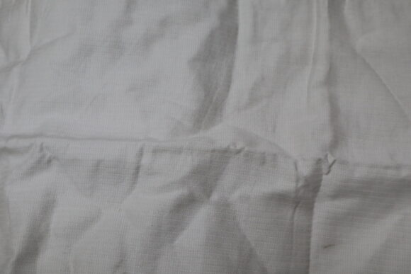 DOUBLE POCKET PLAIN SHIRT WHITE - Image 2