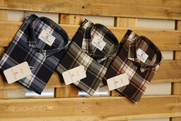CASUAL  CHEX SHIRTS BROWN - Image 2