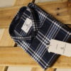 MEDIUM CHEX SHIRTS NAVY BLUE & WHITE