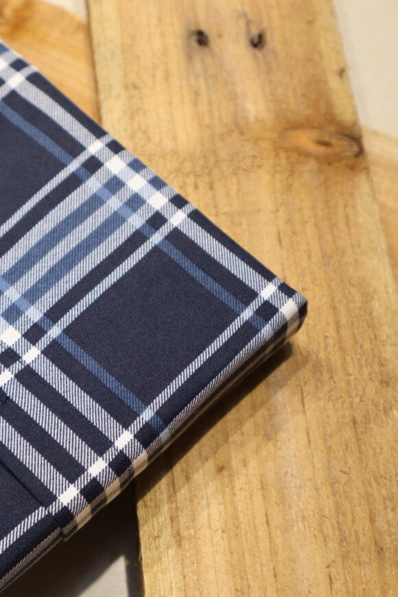 MEDIUM CHEX SHIRTS NAVY BLUE & WHITE - Image 2