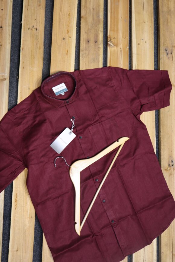 HALF KHASDAR LINEN WINE
