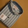 DOUBLE VERTICAL LINE SHIRT 250 LIGHT GREEN