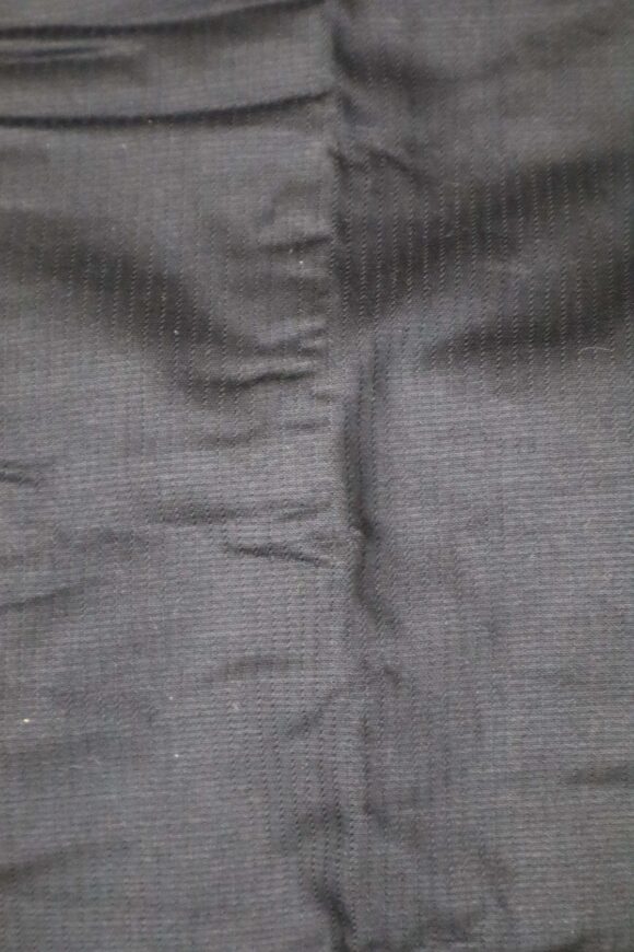DOUBLE POCKET PLAIN SHIRT BLACK - Image 4
