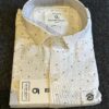 SUBTLE DIAMOND PRINT SHIRTS WHITE