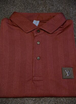 Premium Lycra T-Shirt for Men | Ribbed Texture wine